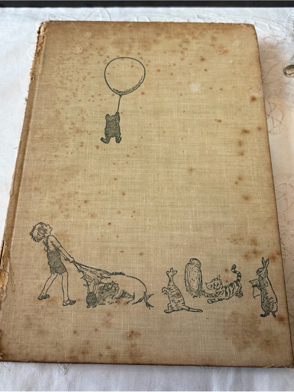 Vintage 1958 Winnie The Pooh book vintage